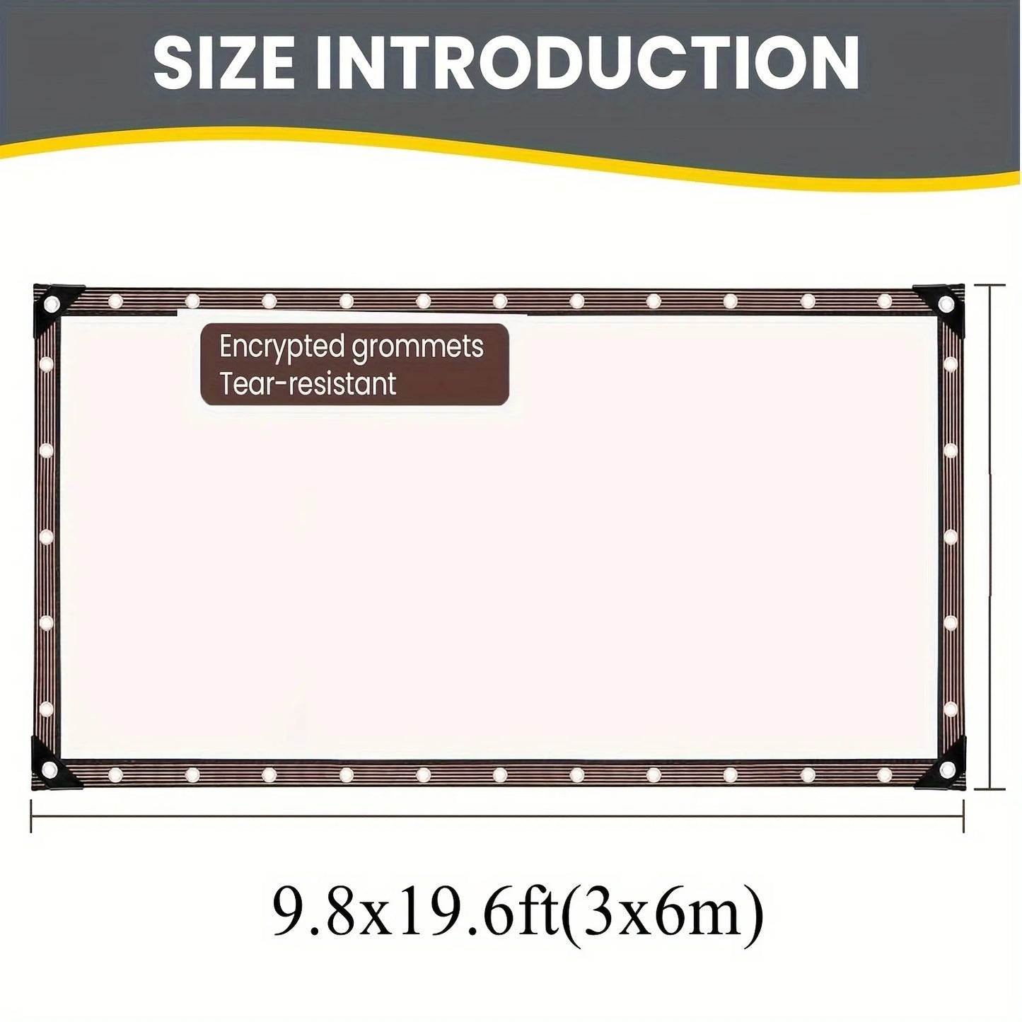 Clear Waterproof Tarps with Grommets, Outdoor Patio, Henhouse, Porch Canopy, Plant Cover, Camping Protection