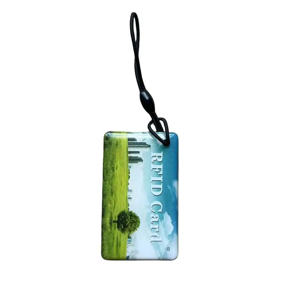 RFID EM4305 T5577 125KHz Key Tag – Readable, Writable & Rewritable Copy Clone Blank Chip Card