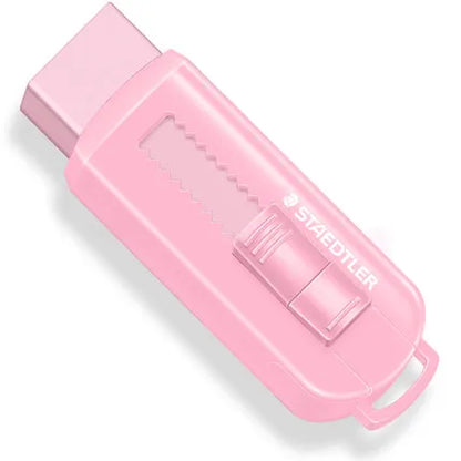 STAEDTLER 525 Telescopic Push Eraser — Professional Drawing Eraser for School & Office