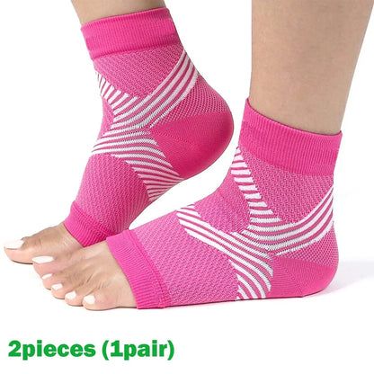 Plantar Fasciitis Night Splint Socks - Compression Heel Support for Foot and Heel Pain
