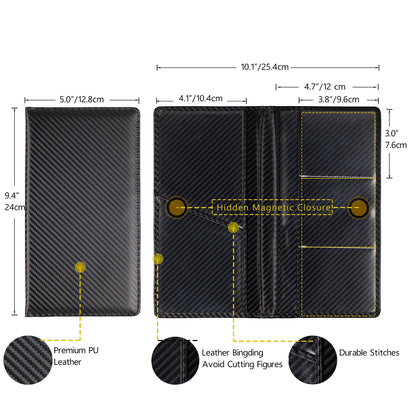 Car Registration & Insurance Holder – Vehicle Glove Box Organizer for Auto & Truck