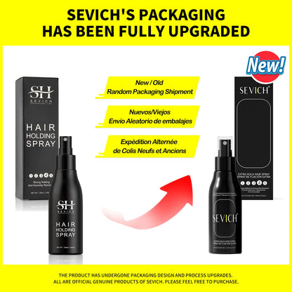 100ml SEVICH Hair Fiber Holding Spray - Thickening Styling Mist for Men & Women with Long-Lasting Hair Volume