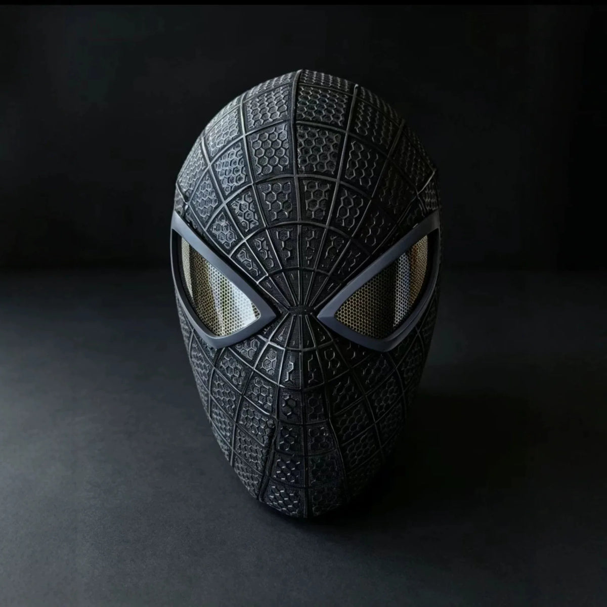 Magnetic Spider-Man Lens Mask - Garfield Style Spandex Head Mask for Cosplay, Collectors & Fans