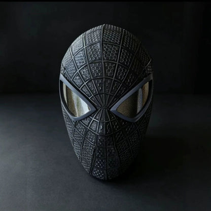 Magnetic Spider-Man Lens Mask - Garfield Style Spandex Head Mask for Cosplay, Collectors & Fans