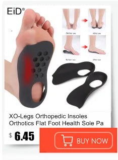 EiD Magnetic Therapy Foot Insoles – Soft Acupressure Sports Cushion for Men & Women