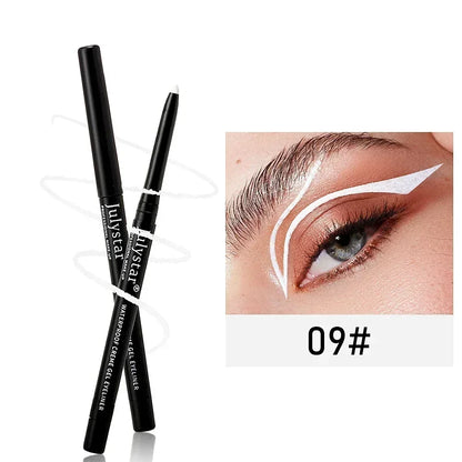 3PCS Waterproof & Smudge-Proof Black Eyeliner Pencils – Long-Lasting, Bold Eye Makeup with Smooth Glide Formula