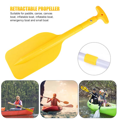 Retractable Float Boat Oar – Portable Aluminum Alloy Kayak Paddle for Inflatable Boating and Rafting Accessories