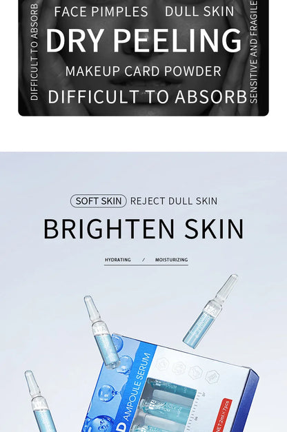 Vitamin C Face Serum – Whitening, Dark Spot & Freckle Removal, Hyaluronic Pore Minimizer & Anti-Aging Essence