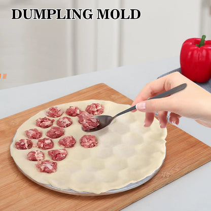 37-Hole Dumpling Maker Mold - Pelmeni & Ravioli Press Machine for Easy Homemade Dumplings Kitchen Tool
