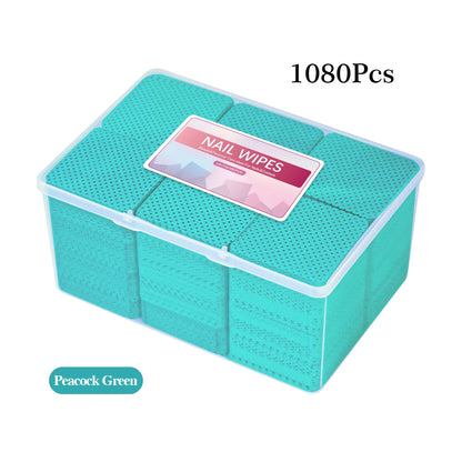 Nail Polish Remover Wipes – Non-Woven Nail Cleaning Pads for Women & Beauty Salon Use