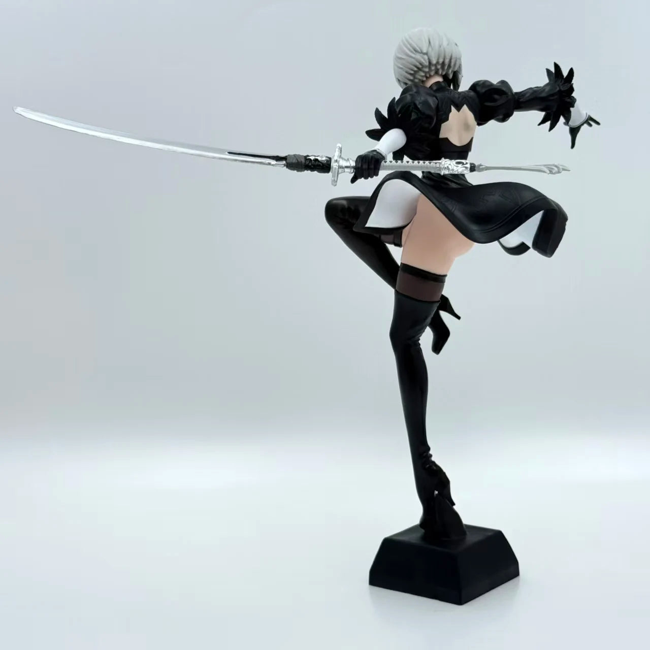 24CM NieR: Automata 2B PVC Action Figure — YoRHa No.2 Lifeform Collectible Doll | Kaine Nier Statue Gift