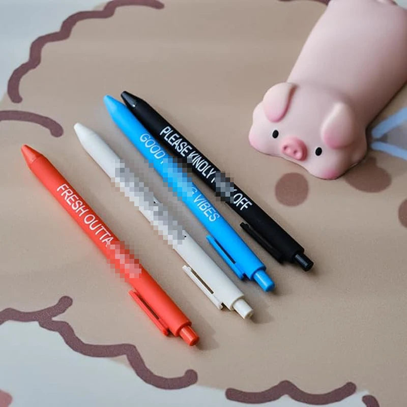 11Pcs Funny Adult Ballpoint Pen Set – Premium Swear Word "Days of The Week" Pens | Office Gift for Adults