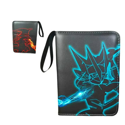 NEW Pokémon Card Album — 400pcs Binder Zipper PU Leather Storage Book for Anime Card Game Collection
