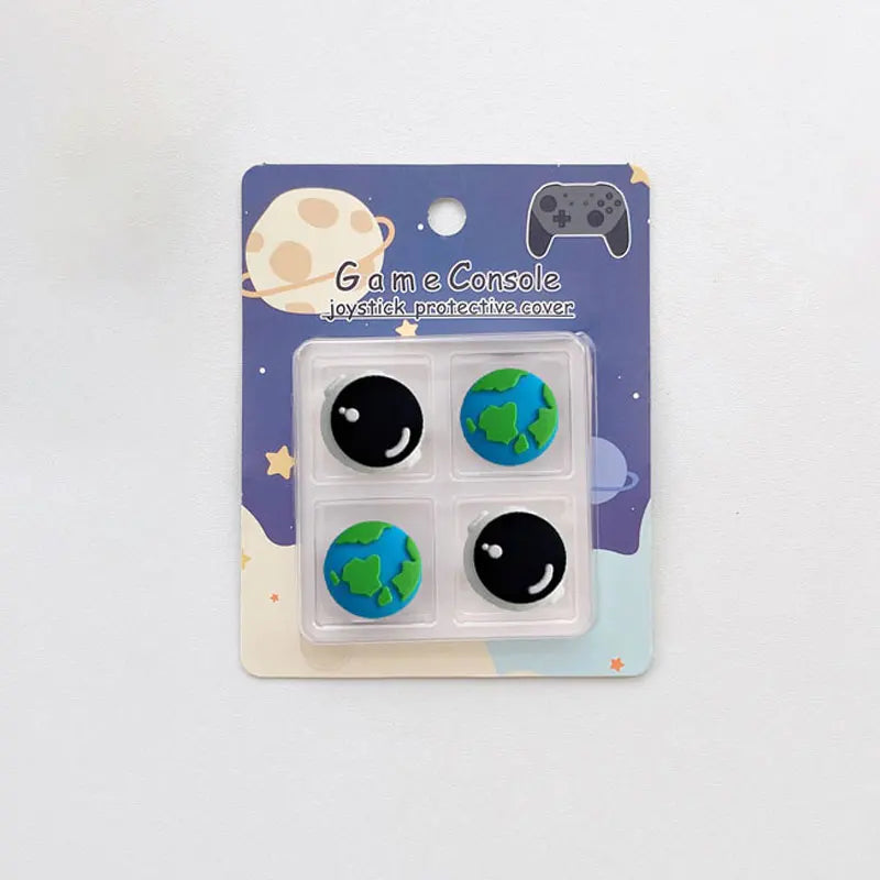 Thumb Stick Grip Caps for PS5, PS4, PS3, Xbox & Switch Pro Controllers – Soft Silicone Joystick Protector Covers
