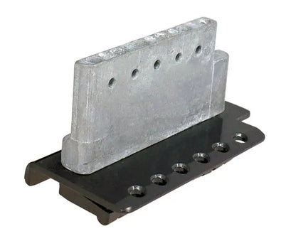 6-String Guitar Bridge Saddle Tailpiece — Tremolo Bridge for Strat SQ ST Electric Guitars, Standard Guitar Accessory