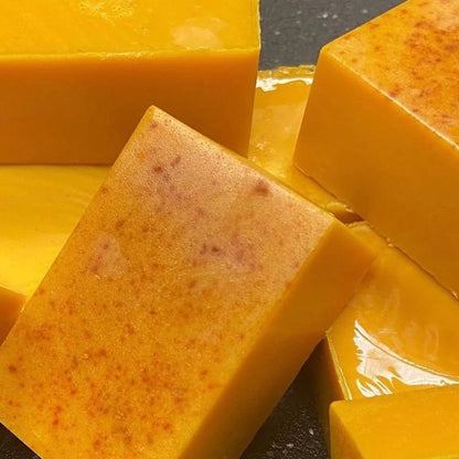 100g Turmeric & Lemon Kojic Acid Handmade Soap – Shower & Facial Soap