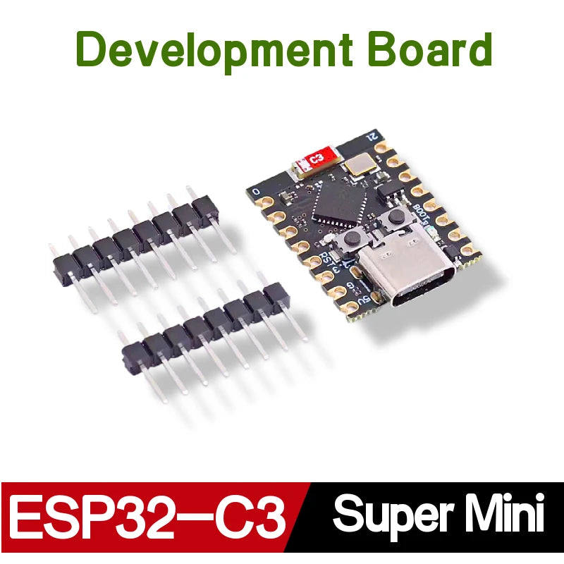 ESP32-C3 Super Mini Development Board - ESP32-C3FH4 4MB WiFi Bluetooth Module for DIY Projects