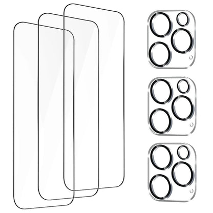 iPhone Camera Lens Protector - Tempered Glass Screen Cover for iPhone 15 14 13 12 11 Pro Max X XS Camera Protection