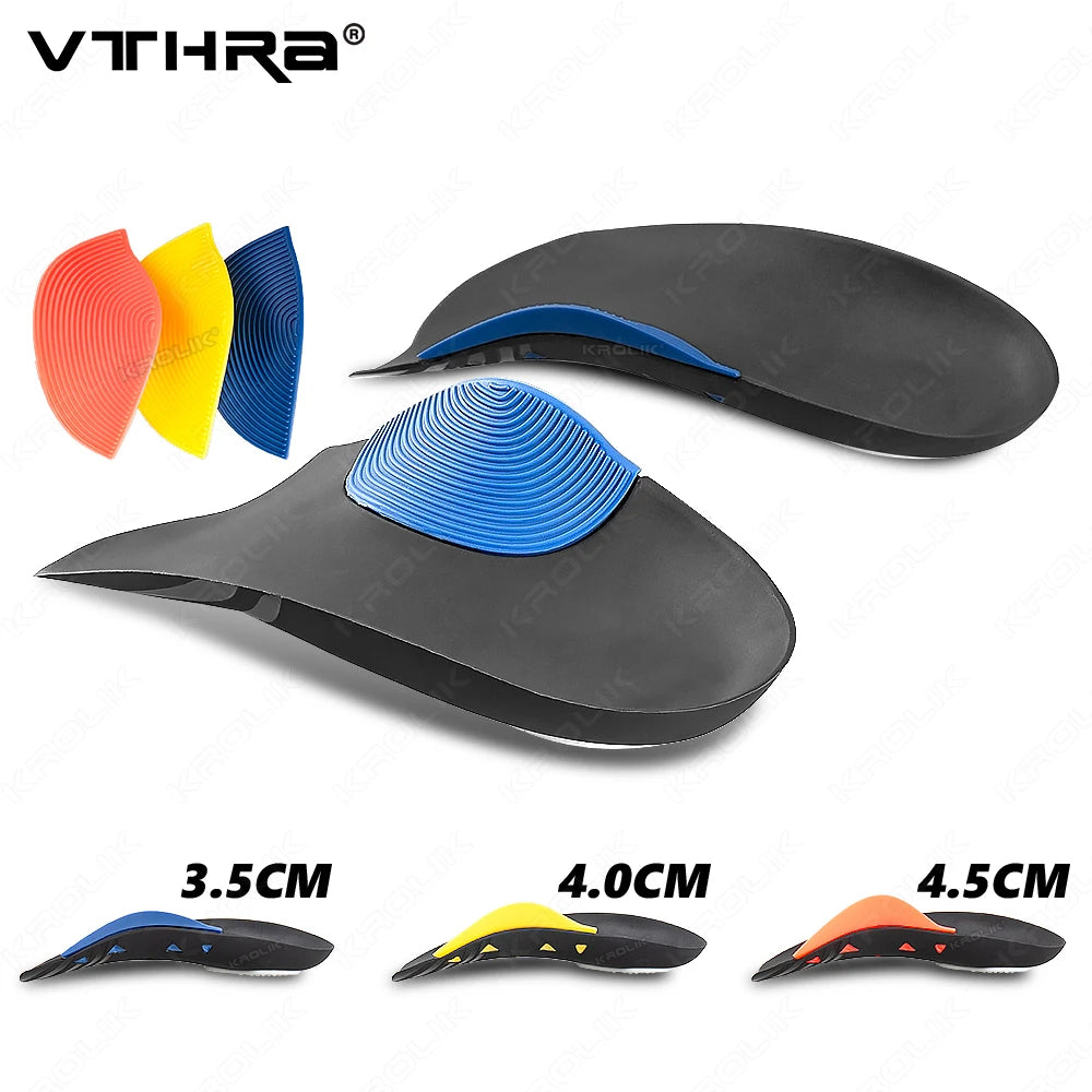 Orthopedic Arch Support Insoles - Lightweight TPU Adjustable Insoles for Flat Feet
