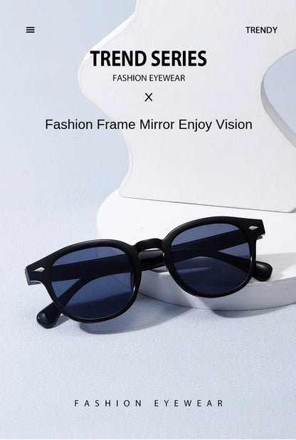 Vintage Rectangle Sunglasses – Luxury Designer Square Sun Glasses for Men & Women