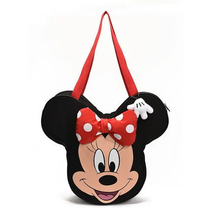 Disney Women’s Cartoon Canvas Shopping Bag – Large Capacity Fashion Shoulder Handbag Tote for Everyday Use for Women