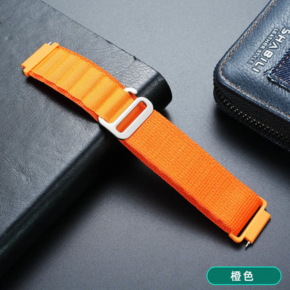 18mm Nylon Watch Band - Breathable Quick-Release Sports Strap for Casio F91 A158 A159 A168 A169 AE1200 AE1300 WS-1600 WS-1400