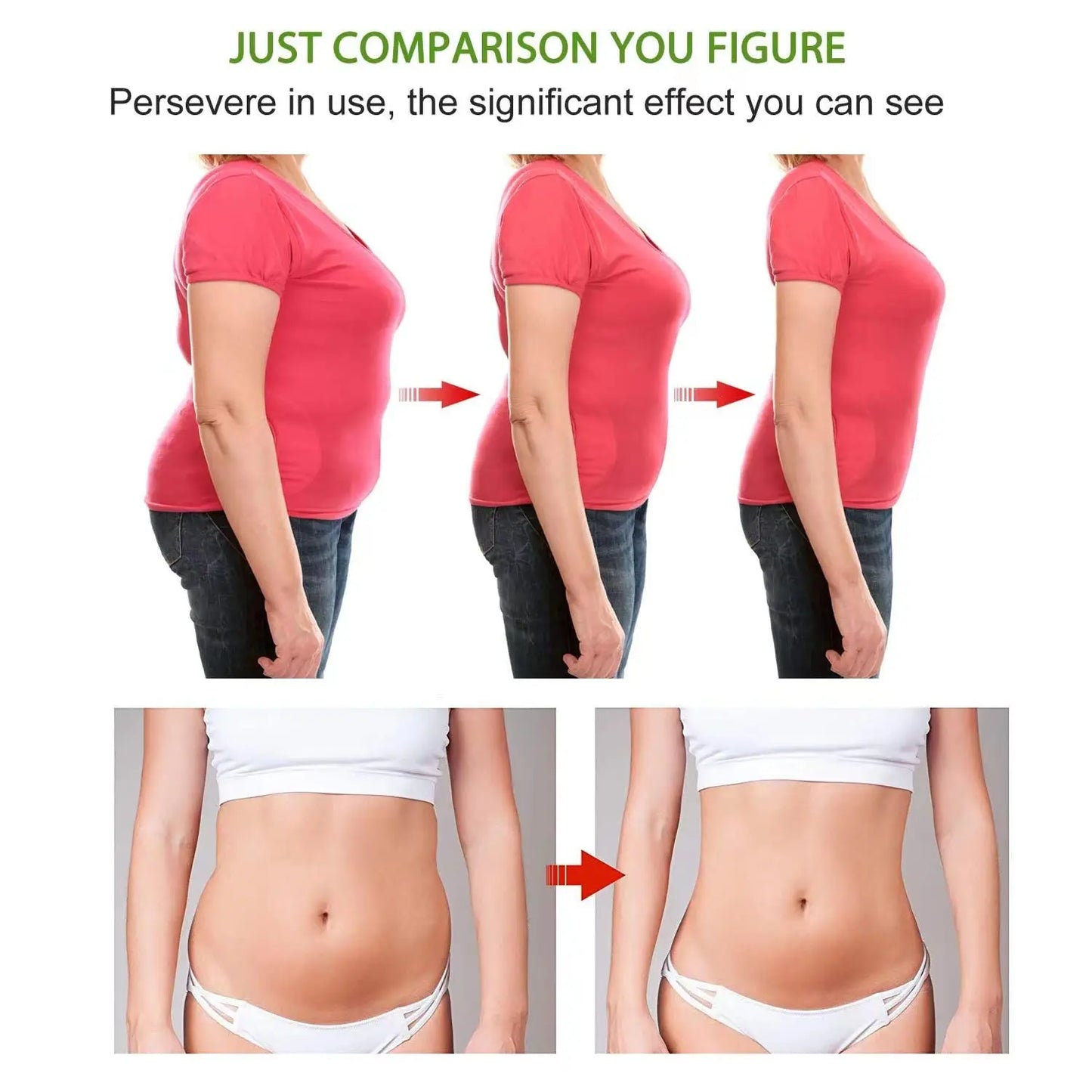 Body Shaping Patches – Fast Fat Burning & Lymphatic Slimming Stickers for Stomach & Belly, Reduce Swelling for Men & Women