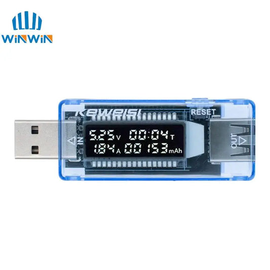 Voltage & Current Meter Tester – USB Battery and Power Bank Capacity Tester, Charger and Voltage Doctor Meter
