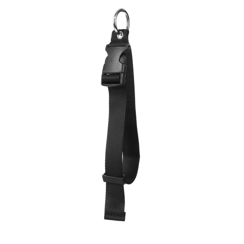 Travel Luggage & Backpack Strap — Portable Adjustable Strap with Release Buckle, Add-A-Bag Belt Holder