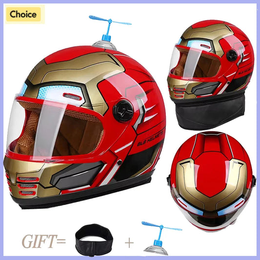 Children's Motorcycle Helmet - Boys & Girls Safety Half Helmet for Summer, Scooter & Bike Accessories for Kids