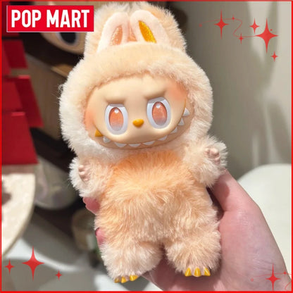 Genuine POP MART Labubu Vinyl Plush Pendant — Macarons “Have A Seat” & Coca Cola Series Blind Box Toys V1-V3