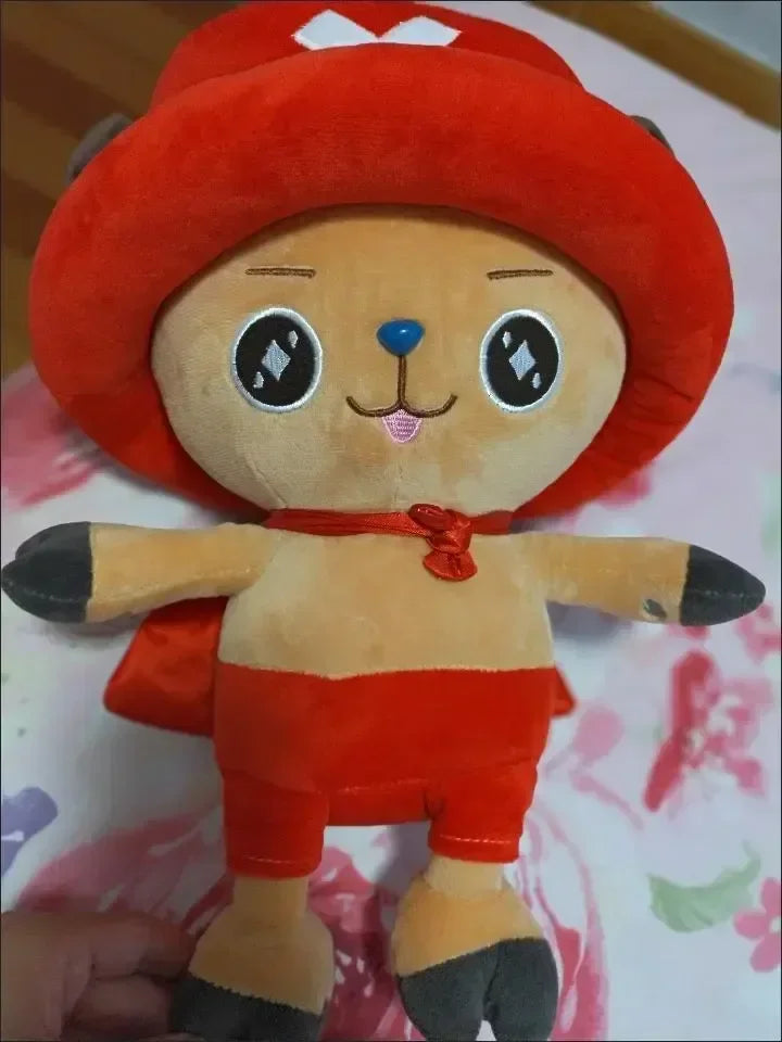 35-70cm One Piece Tony Tony Chopper Plush Doll – Soft Anime Figure, Bedroom Decoration, Sleeping Pillow & Kids Xmas Gift Toy