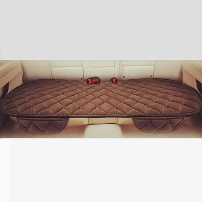 Warm Plush Car Seat Cover - Soft Winter Seat Cushion Protector for Sedan SUV