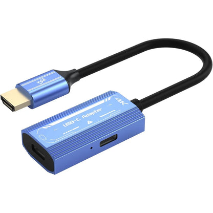 HDMI to USB-C 4K@60Hz Video Adapter – PC & Laptop Connector for Xreal Air, Rokid, VITURE, RayNeo AR/VR Glasses
