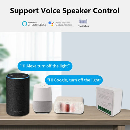 16A Mini Smart Breaker – Voice Control WiFi Switch for HomeKit, Siri, Alexa, Google, Tuya with Power Monitor
