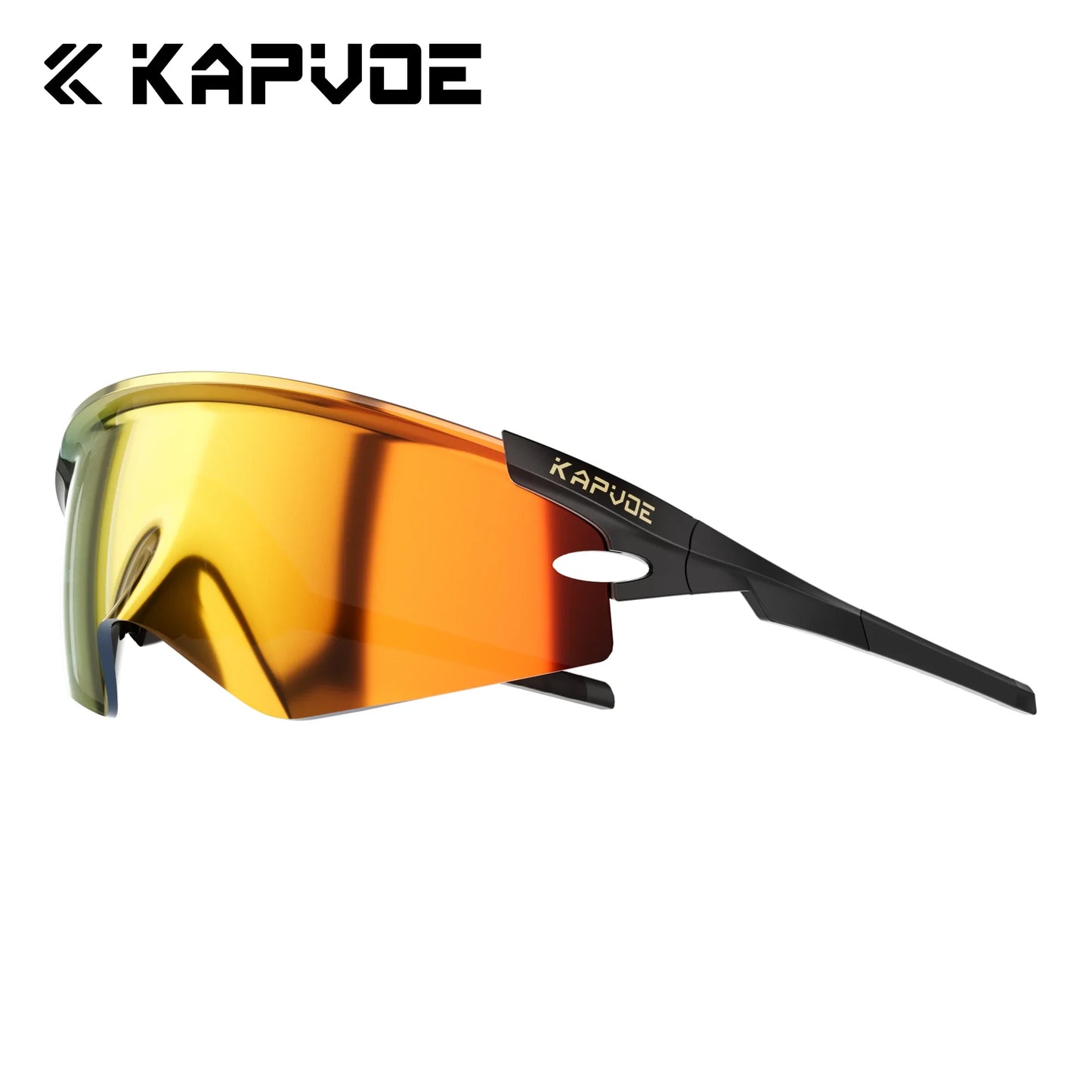Kapvoe Cycling Sports Sunglasses – UV Protection Bike Glasses for Road & Mountain Riding (Men & Women, 2026 Model)