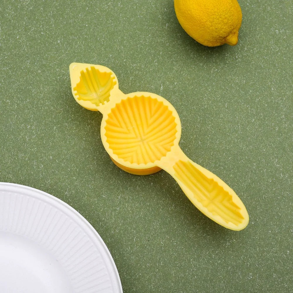 Yellow Plastic Maamoul Cookie Mold – Portable Baking Tool for Chocolate, Rice Balls & Middle Eastern Pastry Making