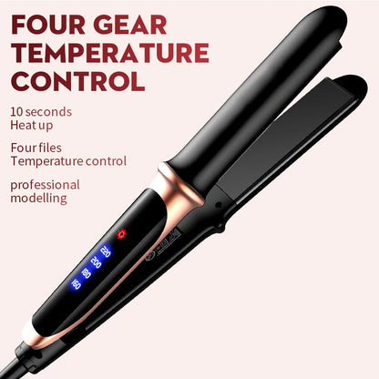 2 in 1 Flat Iron Hair Straightener – Professional Hair Iron for Straightening & Curling