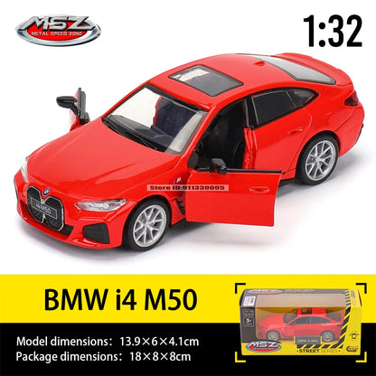 MSZ 1:32 Die-Cast Car Model — Porsche 911 GT3 RS, Audi, BMW & Nissan Alloy Toy Collectible, Decorative Gift for Kids & Adults