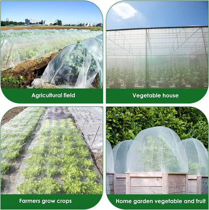 Garden Mesh Screen Barrier – Reusable Protective Cover for Flowers, Crops, Greenhouse, Bird & Insect Protection