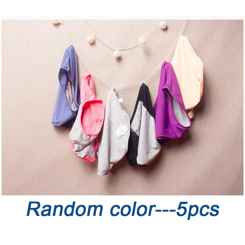 5-Pack Women’s Leak-Proof Menstrual Panties – Plus Size L-8XL Waterproof Period Underwear