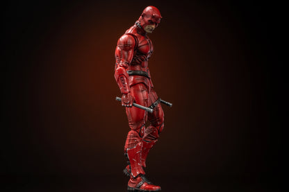 FlefToys Marvel Daredevil Action Figure — 8" Classic Red Shadowland Reborn Black, Devil Defenders Matt Murdock Legends In Stock