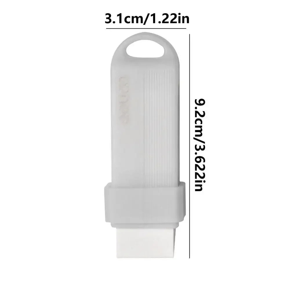 Reusable Limescale & Rust Remover Eraser – Rubber Cleaning Block for Kitchen Faucets, Bathroom Glass & Stain Removal