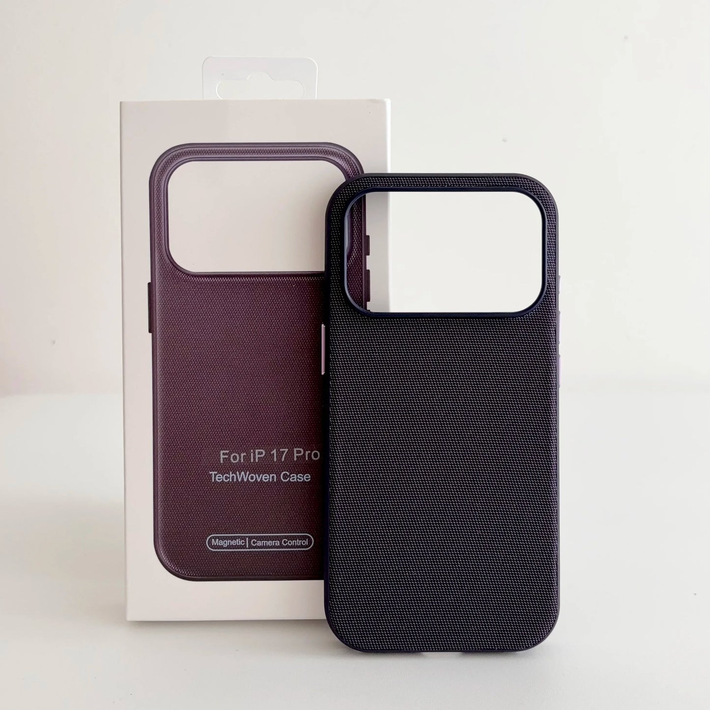 Luxury TechWoven MagSafe Case - Magnetic Wireless Charging Cover for iPhone 11-18 Pro Max