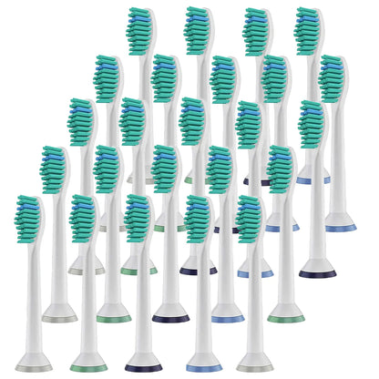 4-32PCS Replacement Toothbrush Heads – Compatible with Philips Sonicare Electric Toothbrush Models 1100/2100/4100/4300/5100/5300/6100