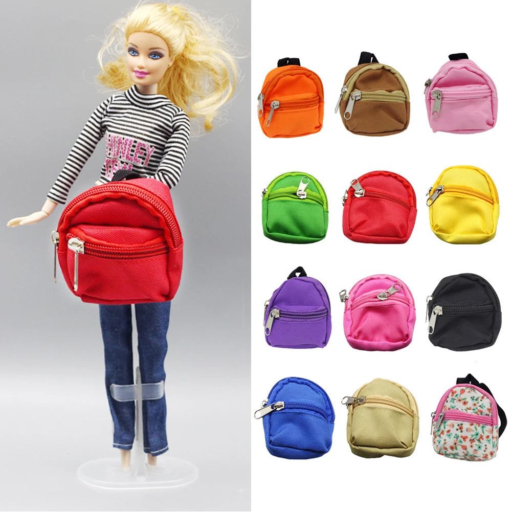 Labubu 15–17cm Doll Backpack – Handmade BJD Doll Bag & Clothing Accessory