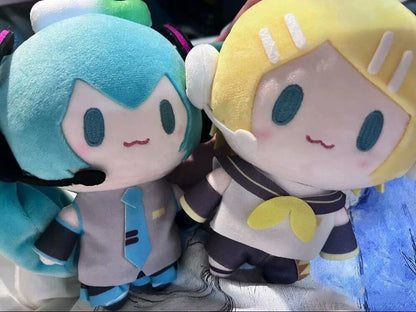15cm Hatsune Miku Plush Toy – Kawaii Kagamine Len & Rin Stuffed Doll Collection, Perfect Kid Gift Ornament