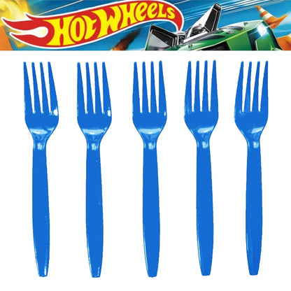 Kids Birthday Party Decoration Kit – Paper Tableware Set with Balloons, Plates, Cups & Tablecloth for Boys Baby Shower Party Supplies
