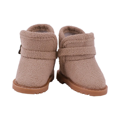 5CM Doll High-Top Boots – PU Shoes for 14.5" American & Paola Reina Dolls, 1/6 BJD Blythe & EXO Doll Accessories