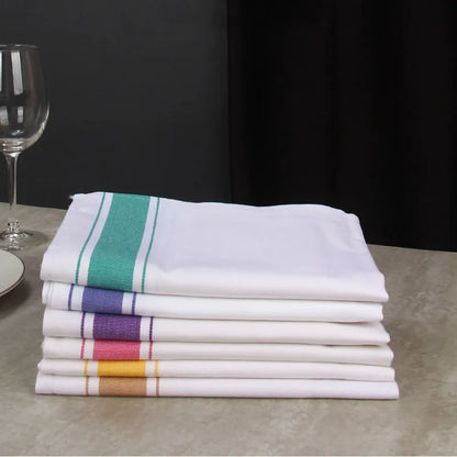 European Cotton Kitchen Towel Placemat — Thickened Cup Cloth Mat for Restaurant & Home